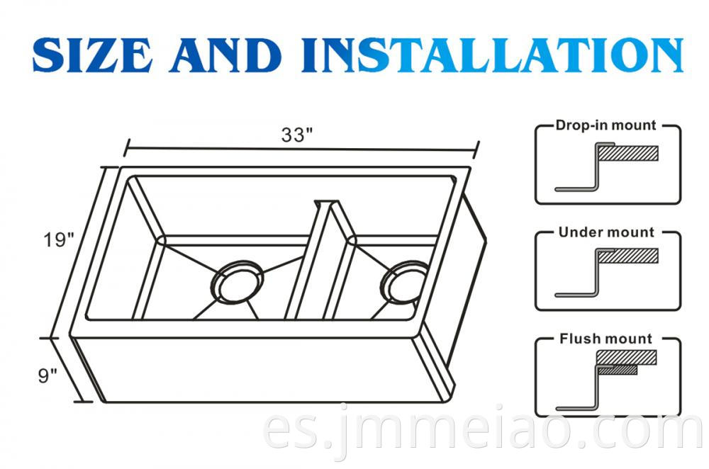 Apron Front Sink